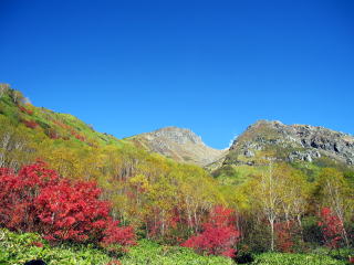 焼岳 秋山