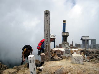 八ヶ岳 山頂です